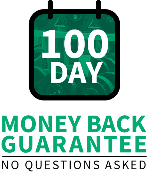 100 day money back guarantee
